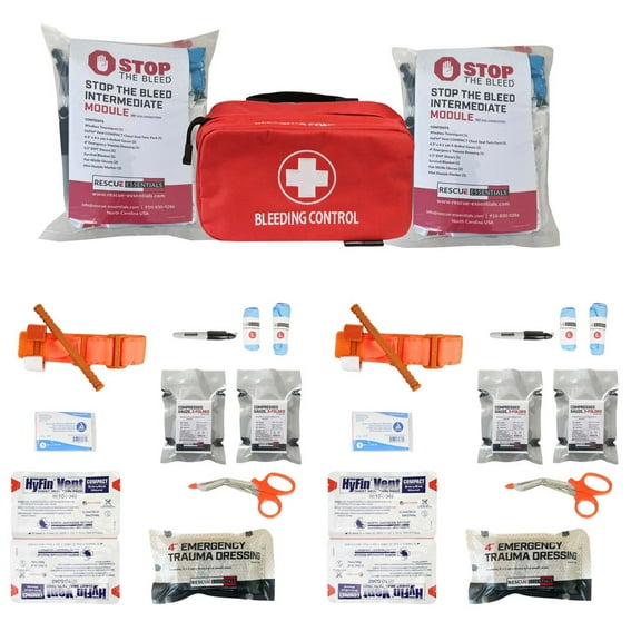 Stop The Bleed - Dual Treatment Kit - Intermediate