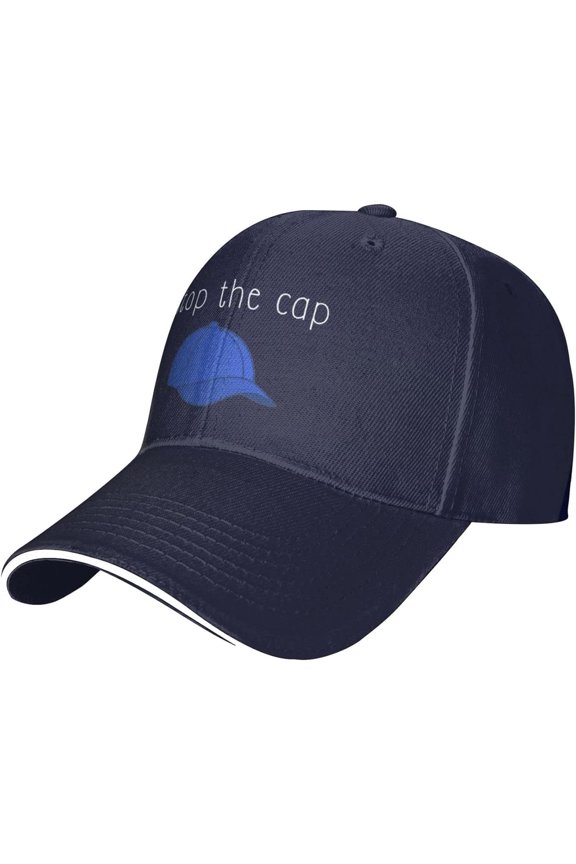 Stop The Cap Sandwich Baseball Hat,Trucker Cap,Adjustable Unisex Casual Hat Outdoor Sports Sun Hat