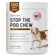 Stop The Poo Chew DHF10 Coprophagia Treatment for Dogs 120 Soft Chews