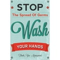 thumbnail image 1 of Stop The Spread of Germs - Wash Your Hands Wall Poster, 22.375" x 34", 1 of 3