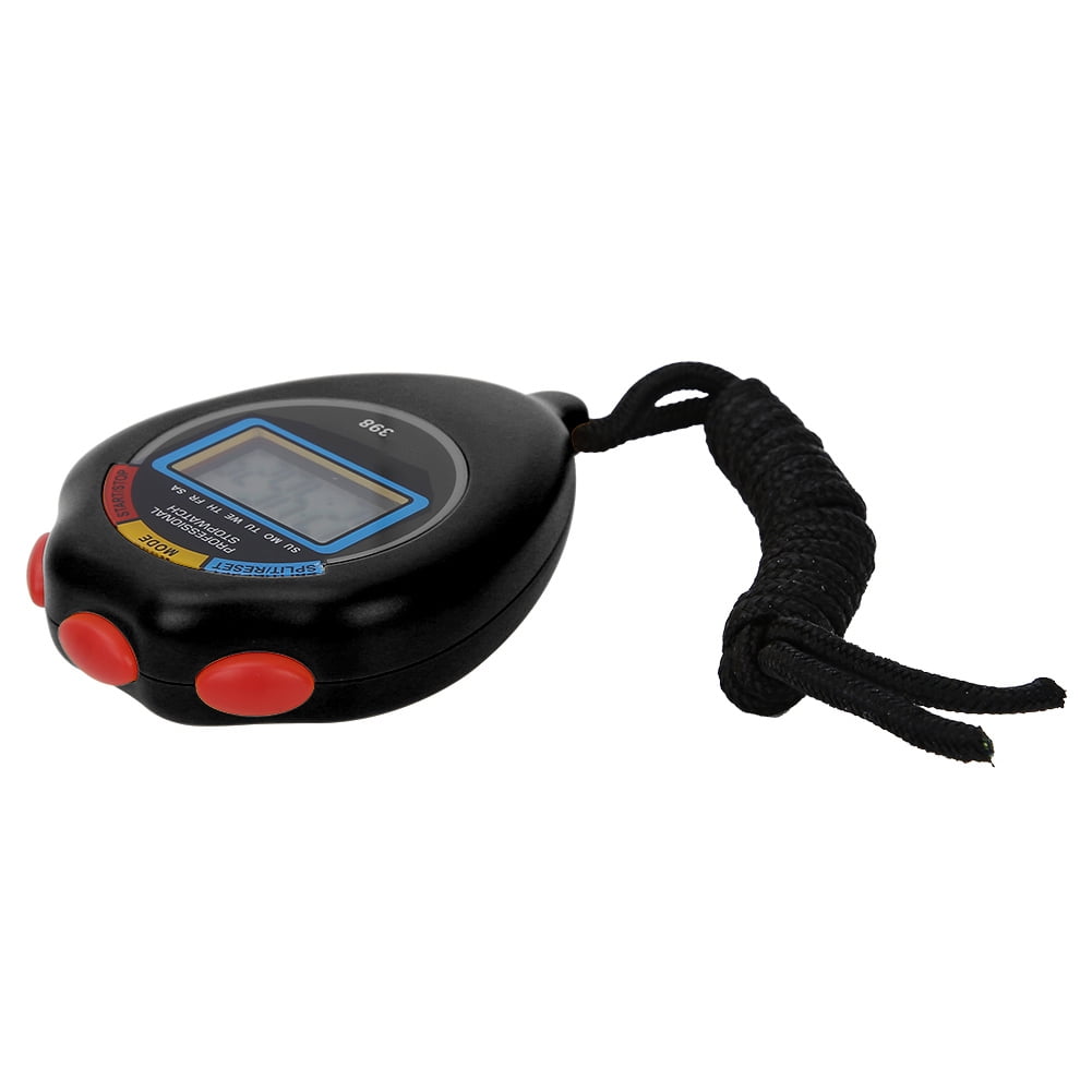 Stop Timer, Referee Plastic Match Stopwatch Timer, Sports Equipment For
