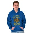thumbnail image 1 of Stop World Melt You Grilled Cheese Unisex Plus Size Hoodie Brisco Brands 2X, 1 of 6