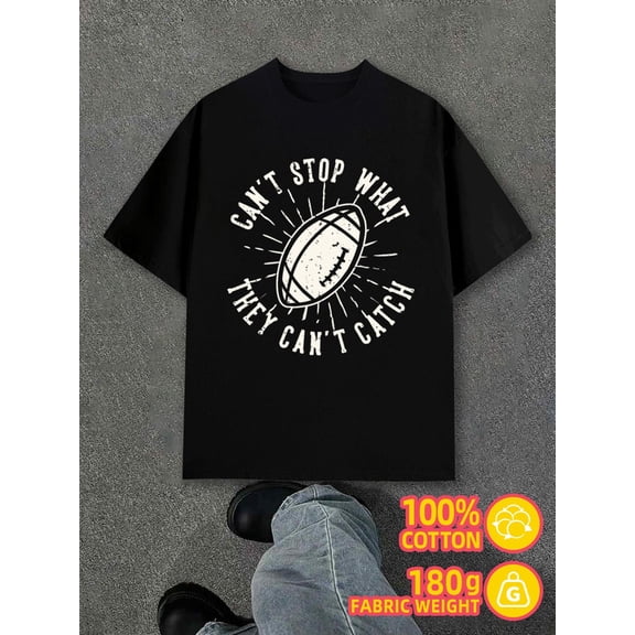 Can't Stop mens black 180G 100% Cotton New spring and autumn styles Fashionable printed T-shirts Funny Unisex Shirt Cotton tshirts Unique Design Unisex Shirt Graphic Tee tshirts