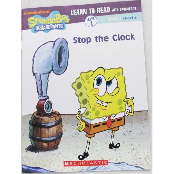 Pre-Owned Stop the Clock (Learn to Read with Spongebob) Paperback