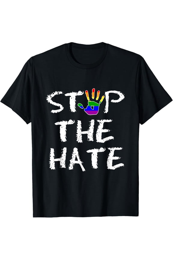 Stop the Hate Tolerance Acceptance and Equality T-Shirt