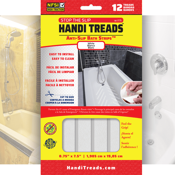 Stop the Slip Bath Safety Treads