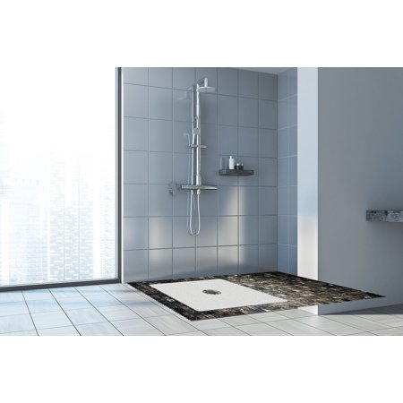 Stop the Slip Shower Mat White