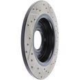 thumbnail image 1 of StopTech 04-10 Mazda3 Slotted & Drilled Right Rear Rotor, 1 of 5