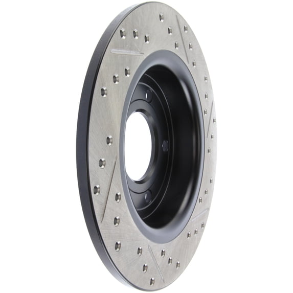 StopTech 04-10 Mazda3 Slotted & Drilled Right Rear Rotor