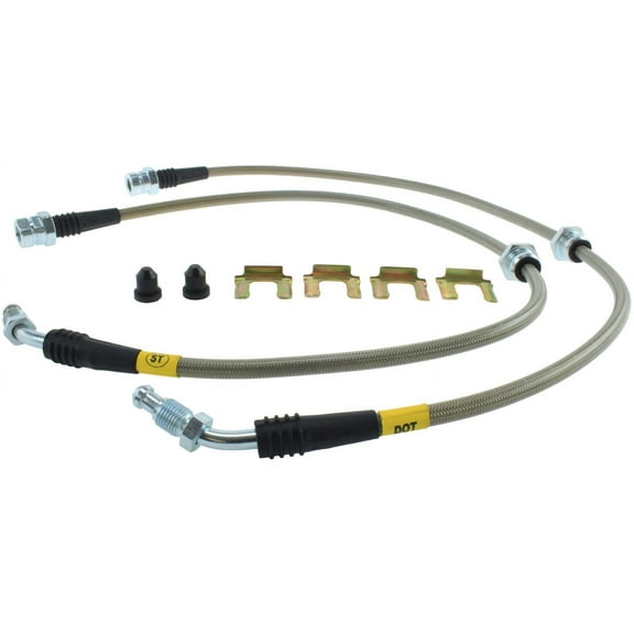 StopTech 04 VW Golf R32 AWD Front Stainless Steel Brake Line Kit Fits select: 2004 VOLKSWAGEN R32