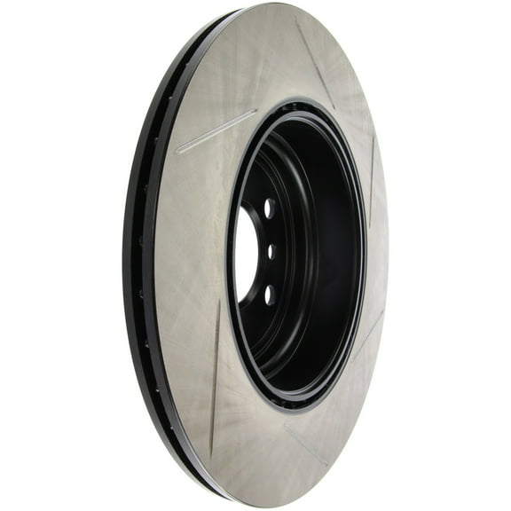 StopTech 12-15 BMW 335I Slotted Sport Rear Right Side Brake Rotor Fits select: 2016 BMW 328, 2019 BMW 330I