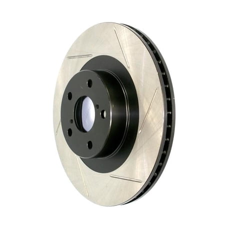 StopTech 126.40094CSL Front Left Rotor for Sport Slotted 2017-2018 Honda Civic SI & Acura ILX
