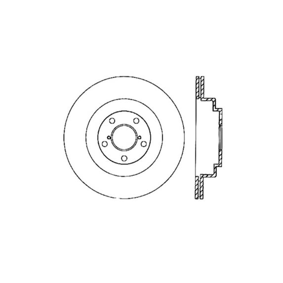 StopTech 126.47025SR StopTech Sport Rotors; Rear Right; 11.40 in. Dia.; 2.66 in. Height; Fits select: 2005 SUBARU LEGACY 2.5I, 2006-2007 SUBARU IMPREZA WRX/LIMITED