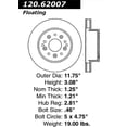 thumbnail image 1 of StopTech 126.62007SL StopTech Sport Rotors Fits 65-82 Camaro Corvette, 1 of 4