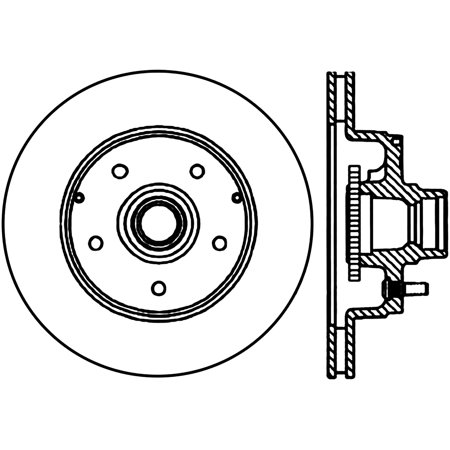 StopTech 126.62035CSR StopTech Sport Rotor Fits select: 1991-1996 CHEVROLET CAPRICE, 1995-1996 CHEVROLET CAPRICE / IMPALA