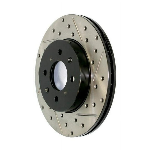Stoptech 127.47037L ST Slot & Drill Brake Rotors