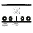 thumbnail image 1 of StopTech 127.61087L StopTech Sport Rotors; Drilled And Slotted; Rear Left;11.81 in. Dia.; 1.38 in. Height; Fits select: 2005-2014 FORD MUSTANG, 1 of 11