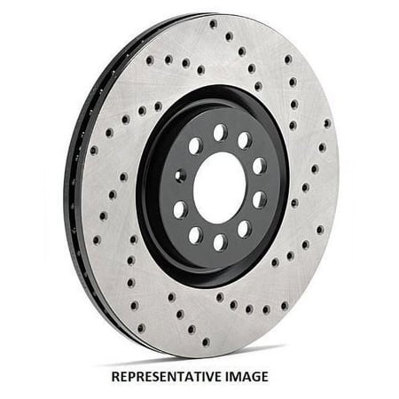 StopTech 128.51054L StopTech Sport Rotor Fits select: 2015-2019 HYUNDAI SONATA, 2018-2020 HYUNDAI TUCSON