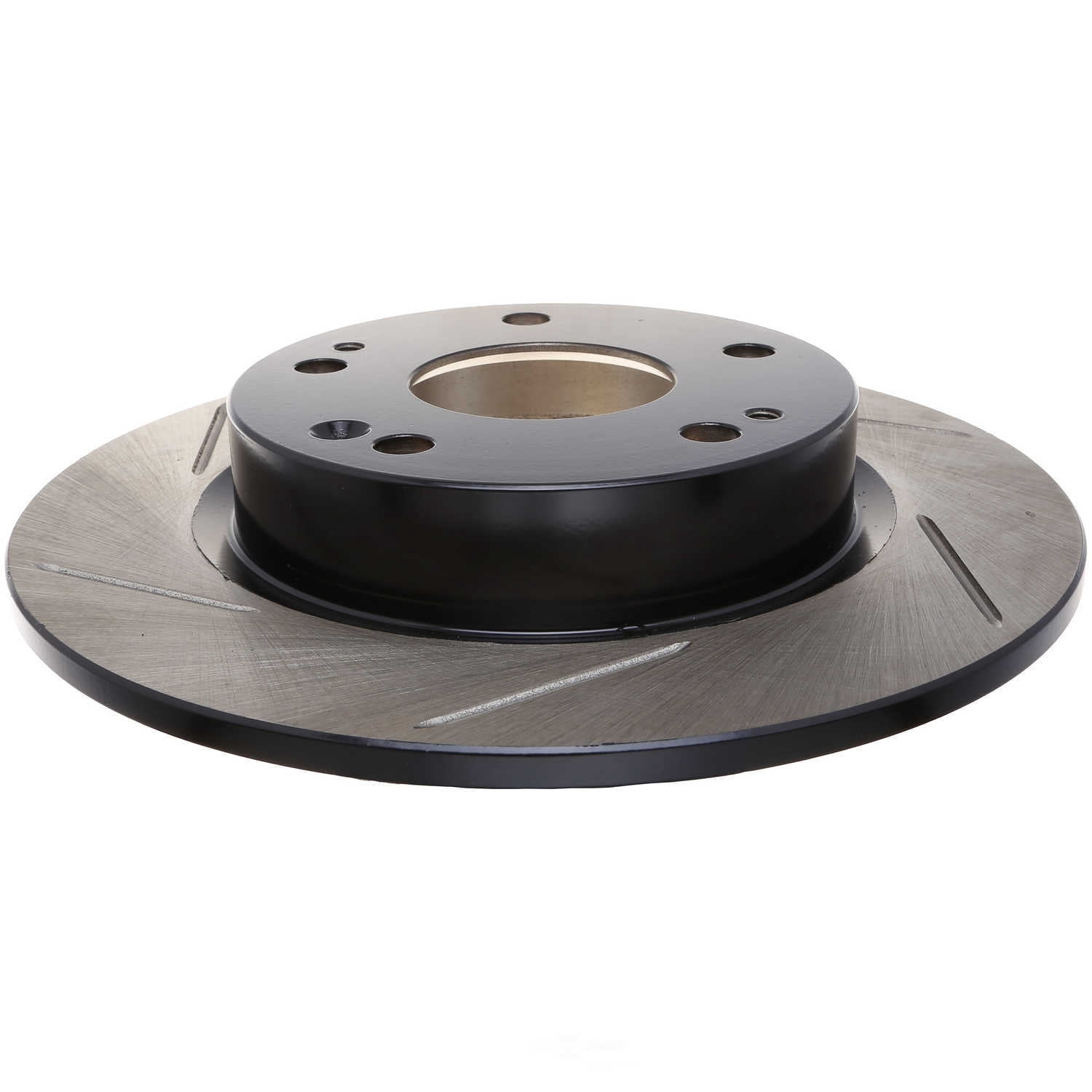 StopTech 126.40089SR Sport Slotted Disc Brake Rotors, European style brake pad compounds. Slotted
