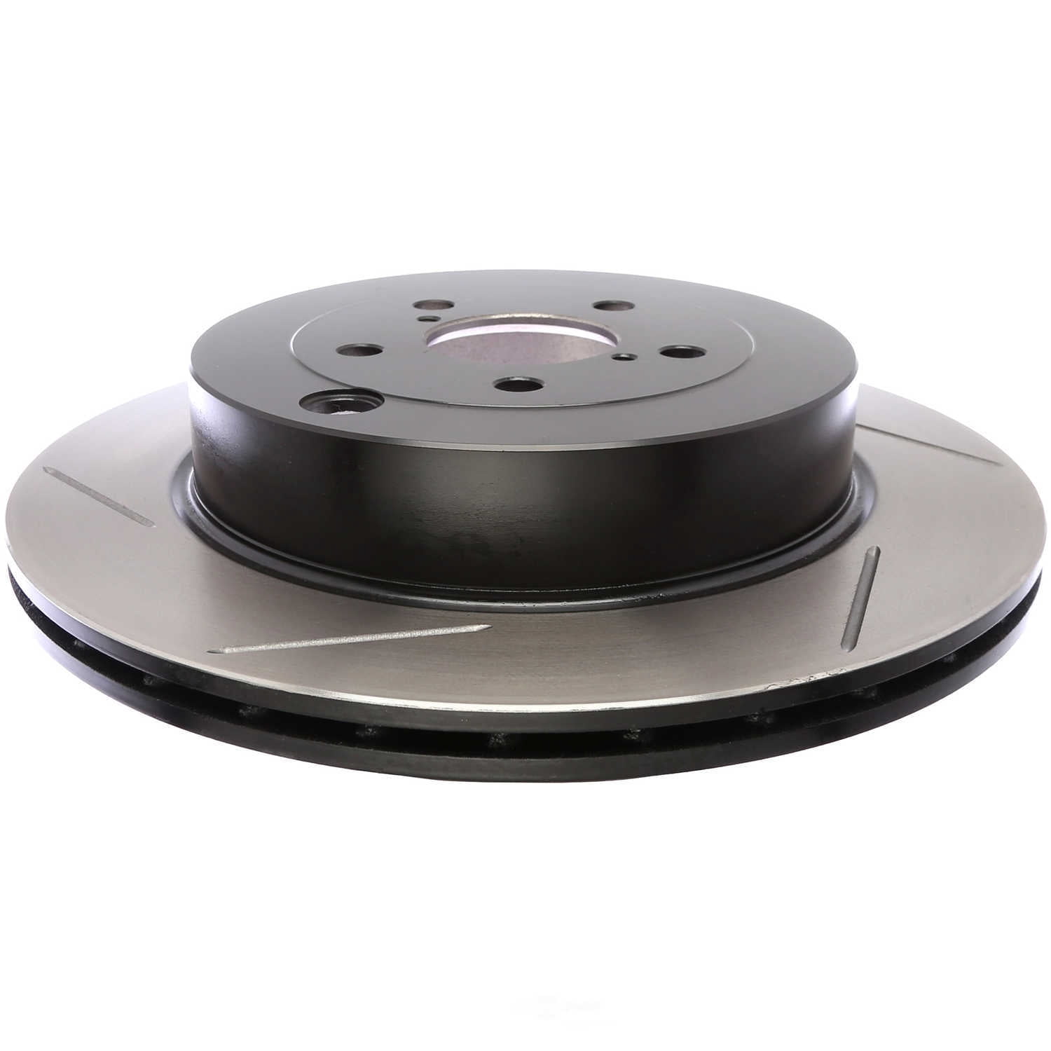 StopTech 126.47043SR Sport Slotted Disc Brake Rotors, European style brake pad compounds. Slotted