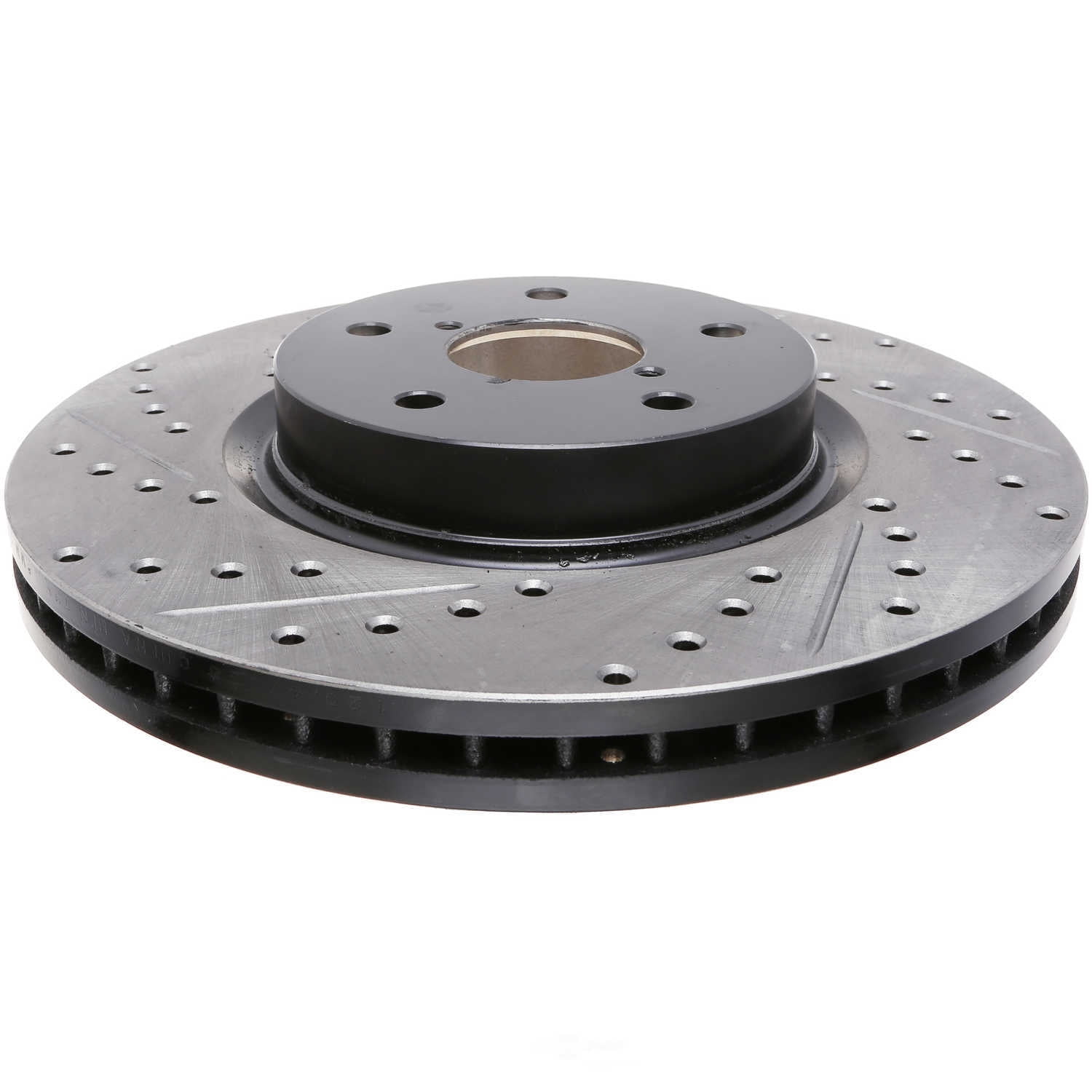 StopTech 127.47036R Sport Cross-Drilled & Slotted Disc Brake Rotors