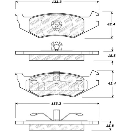 StopTech 305.05120 Street Select Brake Pads