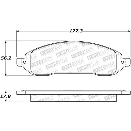 StopTech Street Brake Pads