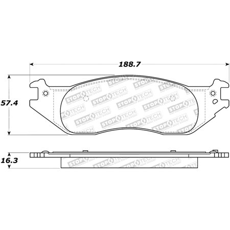 StopTech Street Brake Pads