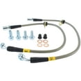 thumbnail image 1 of StopTech 950.44008 Stainless Steel Braided Brake Hose Kit Fits SC300 SC400 Supra Fits select: 1992-2000 LEXUS SC, 1993-1998 TOYOTA SUPRA, 1 of 2