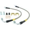 thumbnail image 1 of StopTech 950.62006 Stainless Steel Braided Brake Hose Kit Fits Sky Solstice Fits select: 2006-2009 PONTIAC SOLSTICE, 2007-2010 SATURN SKY, 1 of 7