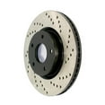 thumbnail image 1 of StopTech Drilled Sport Brake Rotor Fits select: 2009-2014 VOLKSWAGEN JETTA, 2009-2018 VOLKSWAGEN TIGUAN, 1 of 6