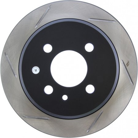 StopTech For BMW 325i/325is 1987 88 89 90 1991 Sport Slotted Brake Rotors Driver Side | 126.34019SL