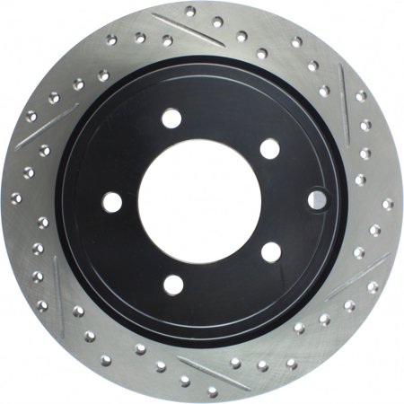 StopTech For Mitsubishi Outlander Sport 2011-2018 Slotted & Drilled Brake Rotor | 127.63069L