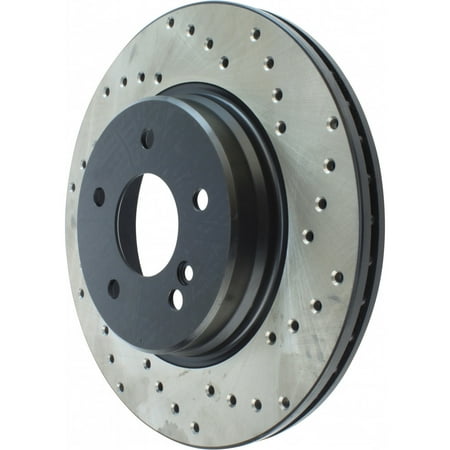 StopTech For Volkswagen Eos 2009-2016 Brake Rotor Sport Drilled Driver Side Rear | 128.33131L