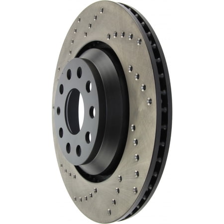 StopTech For Volkswagen Tiguan 2018-2020 Brake Rotor Drilled - Rear Passenger Side | 128.33113R