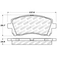 thumbnail image 1 of StopTech Performance 02-03 WRX Front Brake Pads, 1 of 11