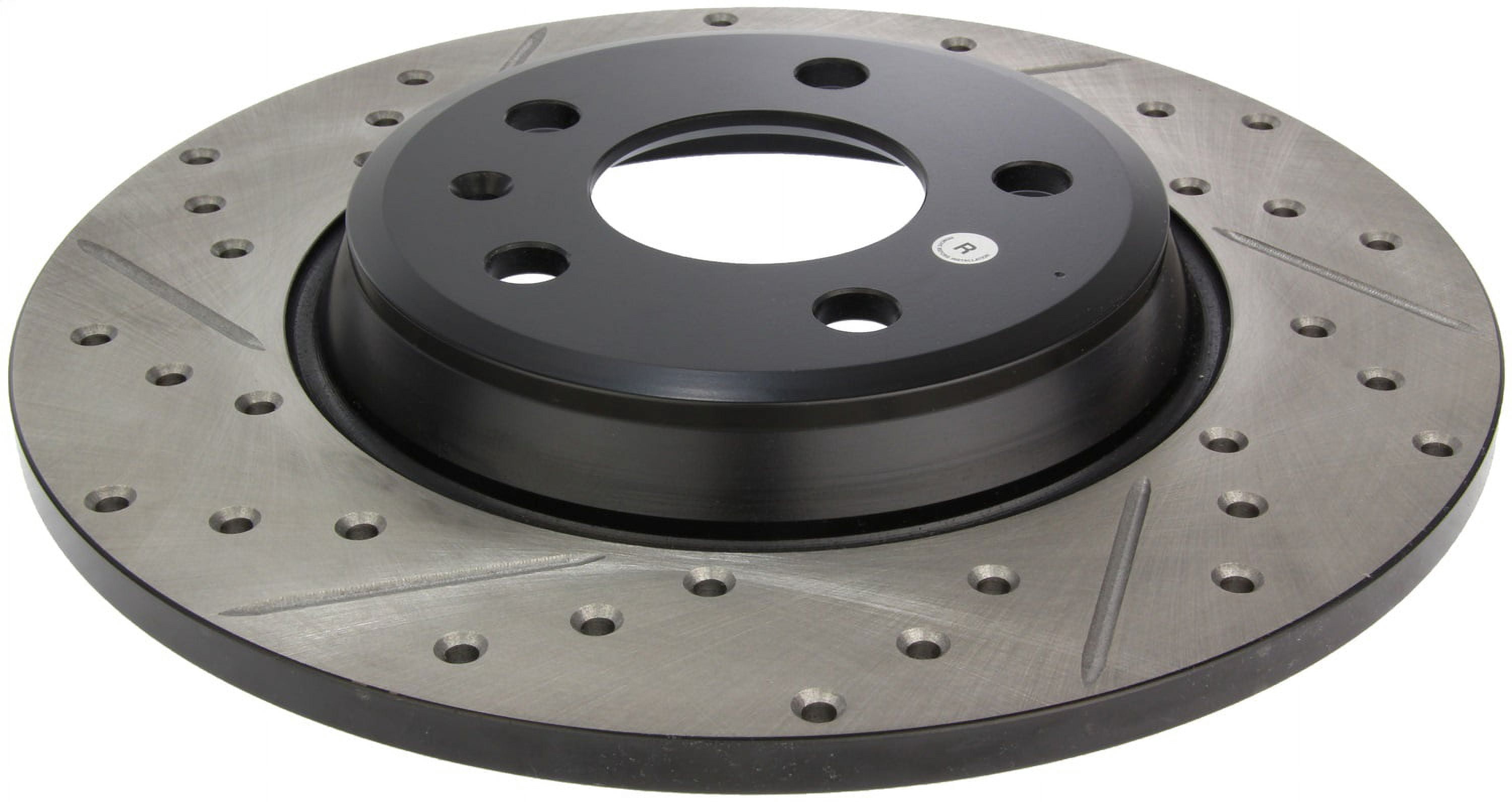 StopTech Power Slot 09-10 Audi A4/A4 Quattro / 08-10 A5 / 10 S4 Rear Right Drilled & Slotted Rotor Fits select: 2009-2017 AUDI Q5, 2019 AUDI A6