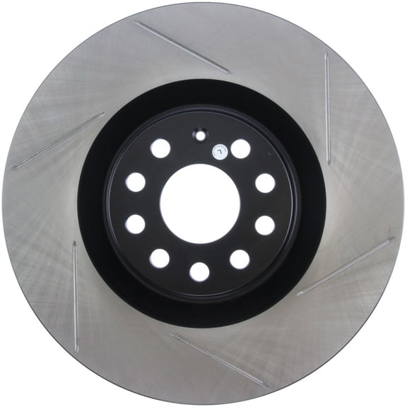 StopTech Power Slot 09 VW CC (Passat CC) / 06-09 Passat Front Left Slotted Rotor Fits select: 2008 VOLKSWAGEN R32, 2006-2008 VOLKSWAGEN PASSAT