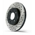 thumbnail image 1 of StopTech Select Sport 1989-1996 Nissan 300ZX Drilled and Slotted Front Right Rotor, 1 of 4