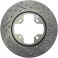 thumbnail image 1 of StopTech Slotted & Drilled Sport Brake Rotor Fits select: 1979-1983 DATSUN 280ZX, 1 of 2