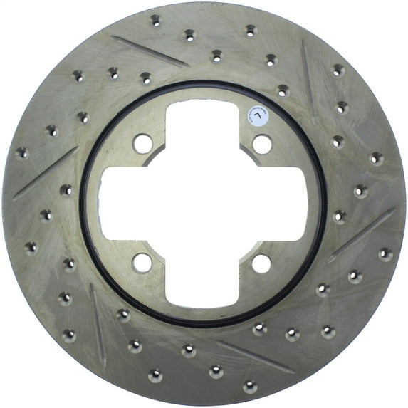 StopTech Slotted & Drilled Sport Brake Rotor Fits select: 1979-1983 DATSUN 280ZX