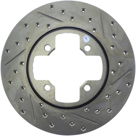 StopTech Slotted & Drilled Sport Brake Rotor Fits select: 1979-1983 DATSUN 280ZX