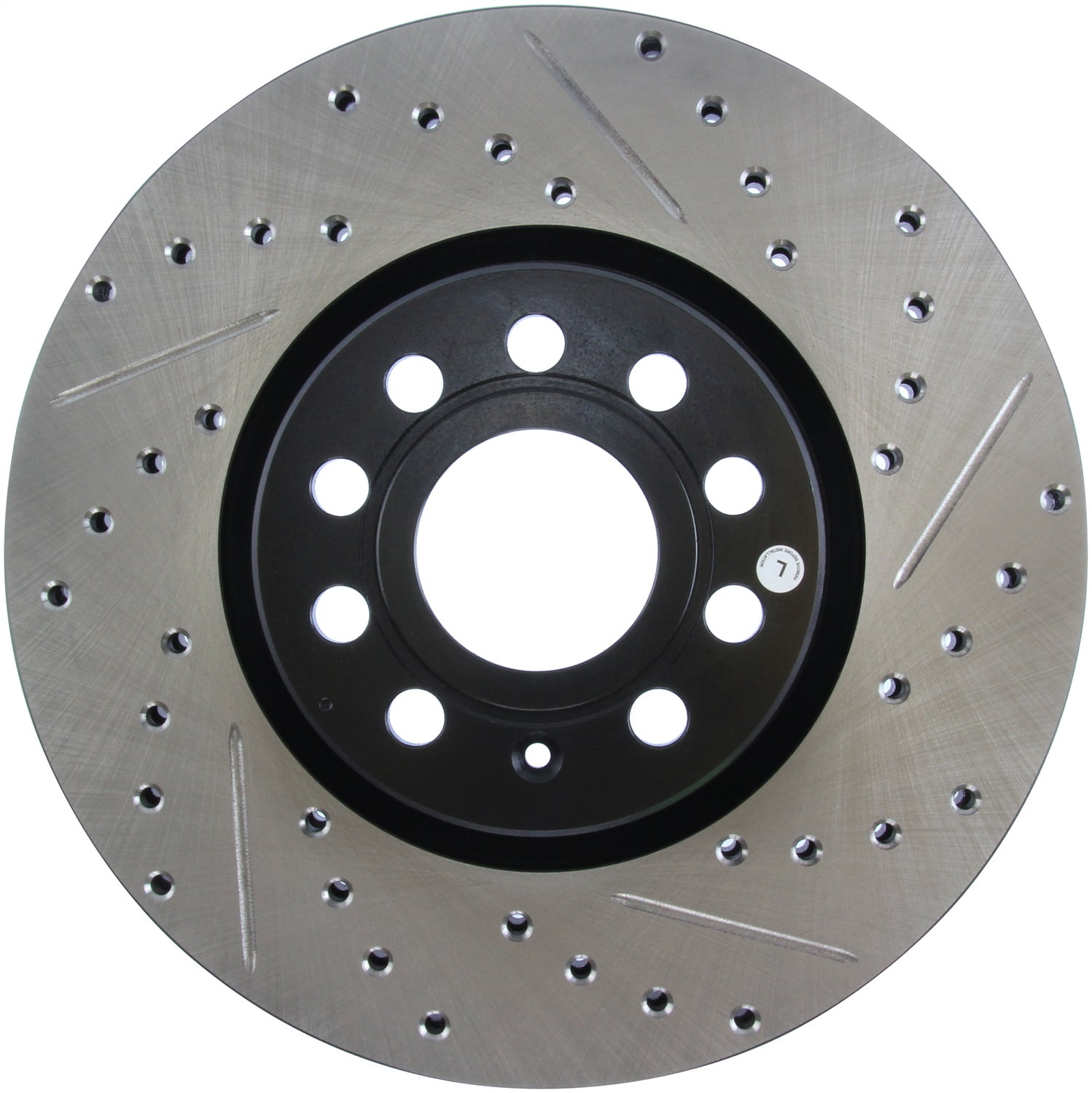 StopTech Slotted & Drilled Sport Brake Rotor Fits select: 2009-2014 VOLKSWAGEN JETTA, 2009-2018 VOLKSWAGEN TIGUAN