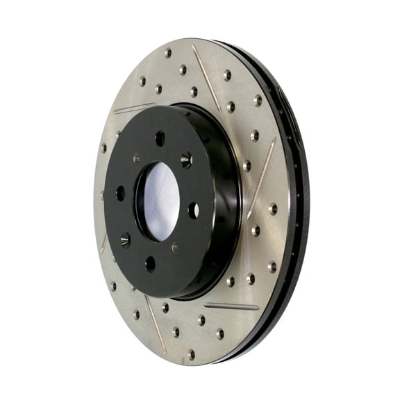 StopTech Slotted & Drilled Sport Brake Rotor Fits select: 2010-2011 CHEVROLET CAMARO, 2012-2013 CHEVROLET CAMARO 2SS