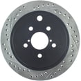 thumbnail image 1 of StopTech Slotted & Drilled Sport Brake Rotor Fits select: 2013-2016 TOYOTA SCION FR-S, 2011-2014 SUBARU OUTBACK 3.6R LIMITED, 1 of 2