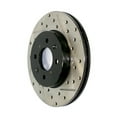 thumbnail image 1 of StopTech Sport Drilled/Slotted Brake Rotor; Front Right Fits select: 2013-2016 BMW 335, 2014-2016 BMW 435, 1 of 5