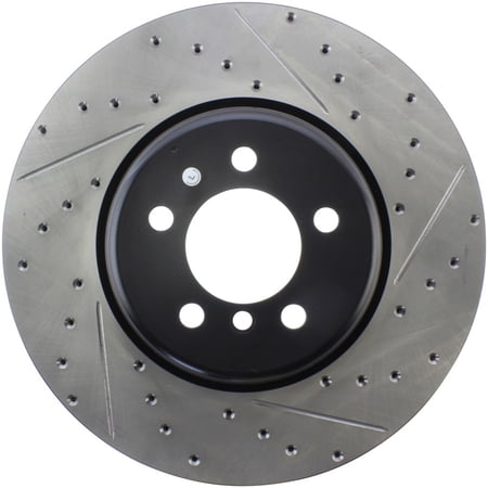 StopTech Sport Drilled Slotted Rotor - Rear Left Fits select: 2013-2016 BMW 335, 2014-2016 BMW 435
