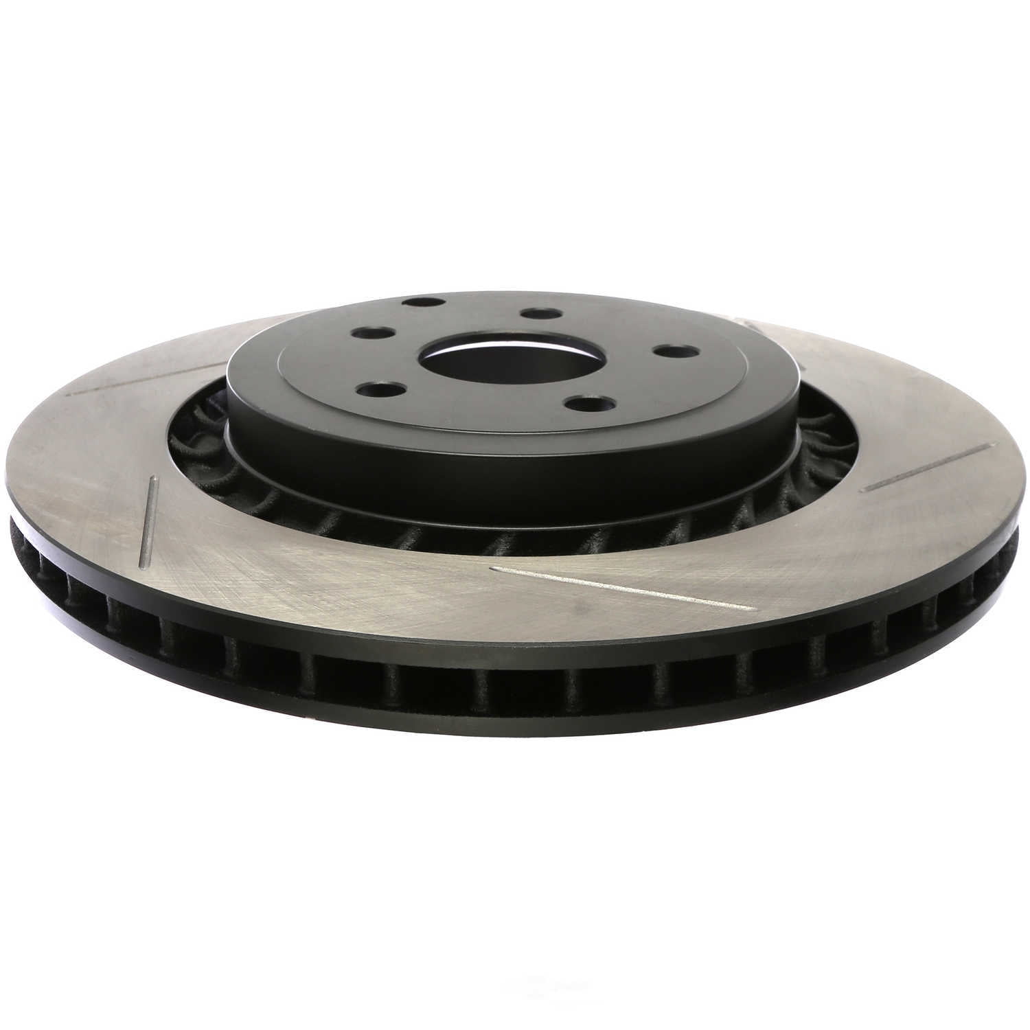 StopTech Sport Slotted Brake Rotor; Rear Left Fits select: 2015-2016 CHEVROLET SS