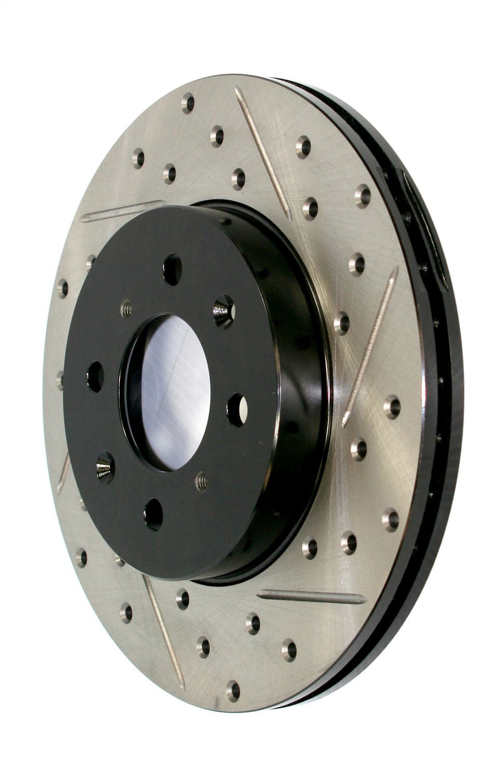 StopTech SportStop 06-09 Chrysler SRT-8 Rear Left Drilled \u0026 Slotted Rotor