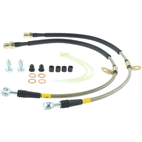 StopTech Stainless Steel Brake Lines Kit Fits select: 2011 FORD F150 SVT RAPTOR